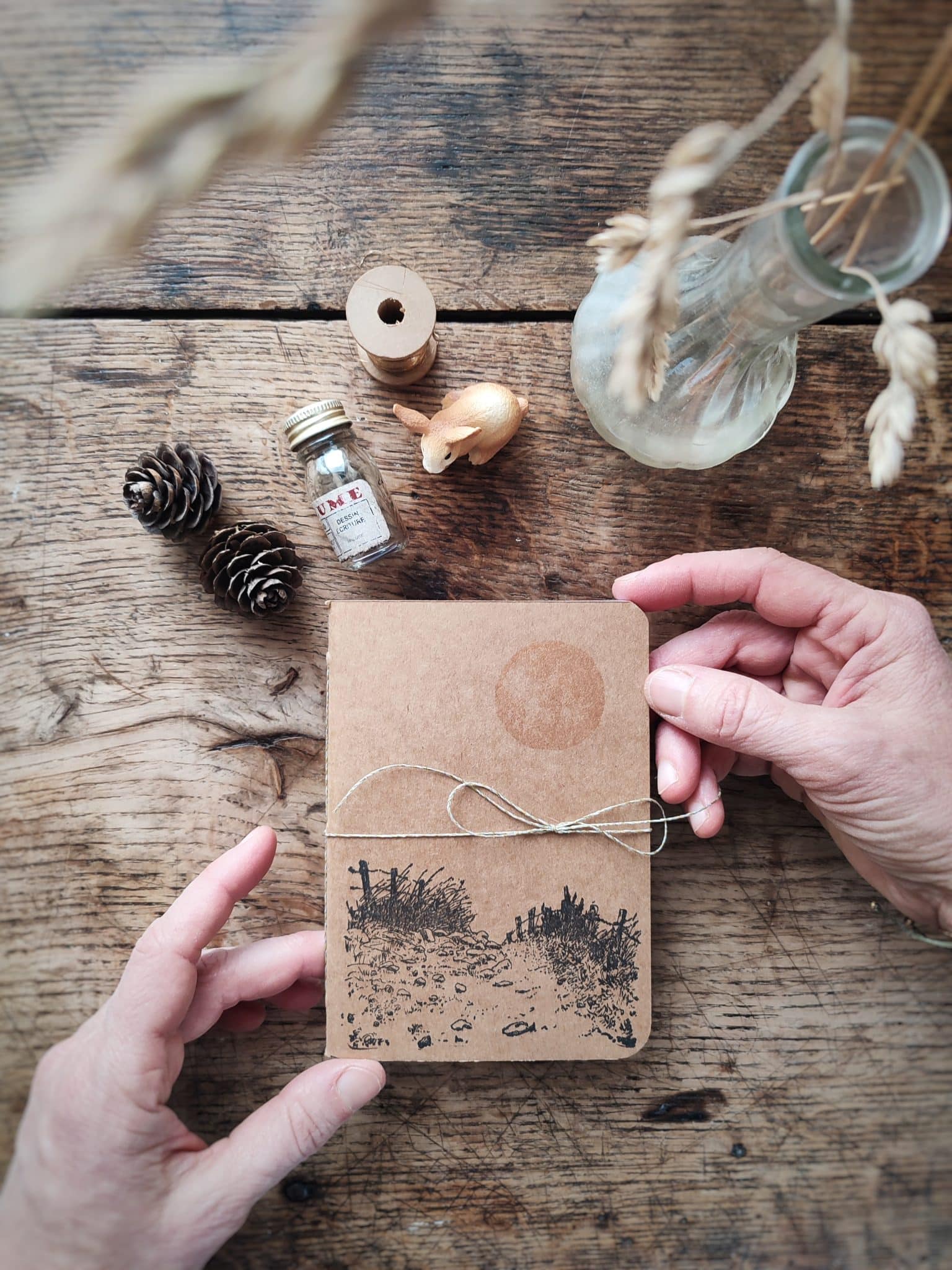 Le bruit des feuilles petit carnet chemins carnets artisanaux illustrés
