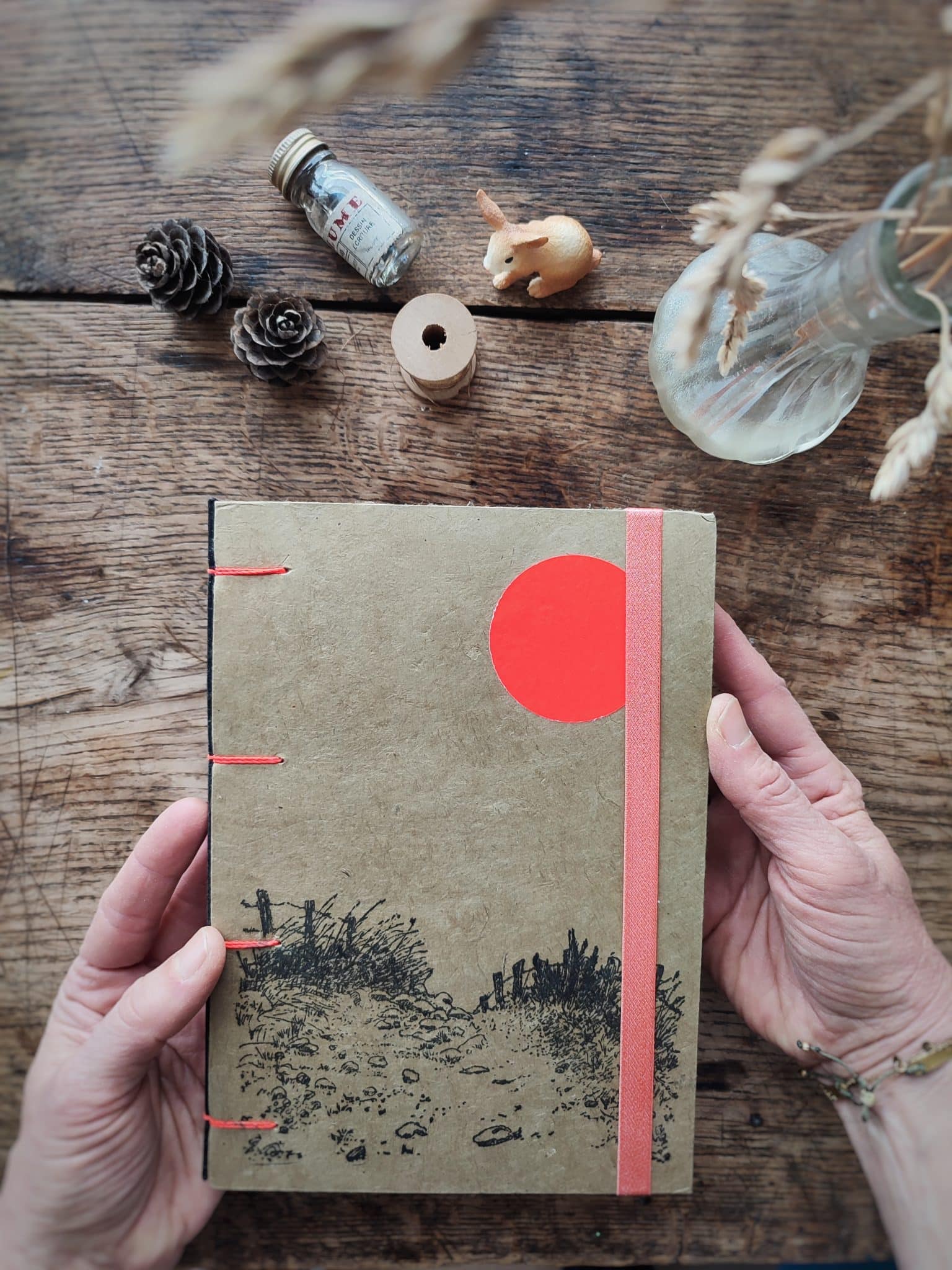 Le bruit des feuilles grand carnet chemins carnets artisanaux illustrés