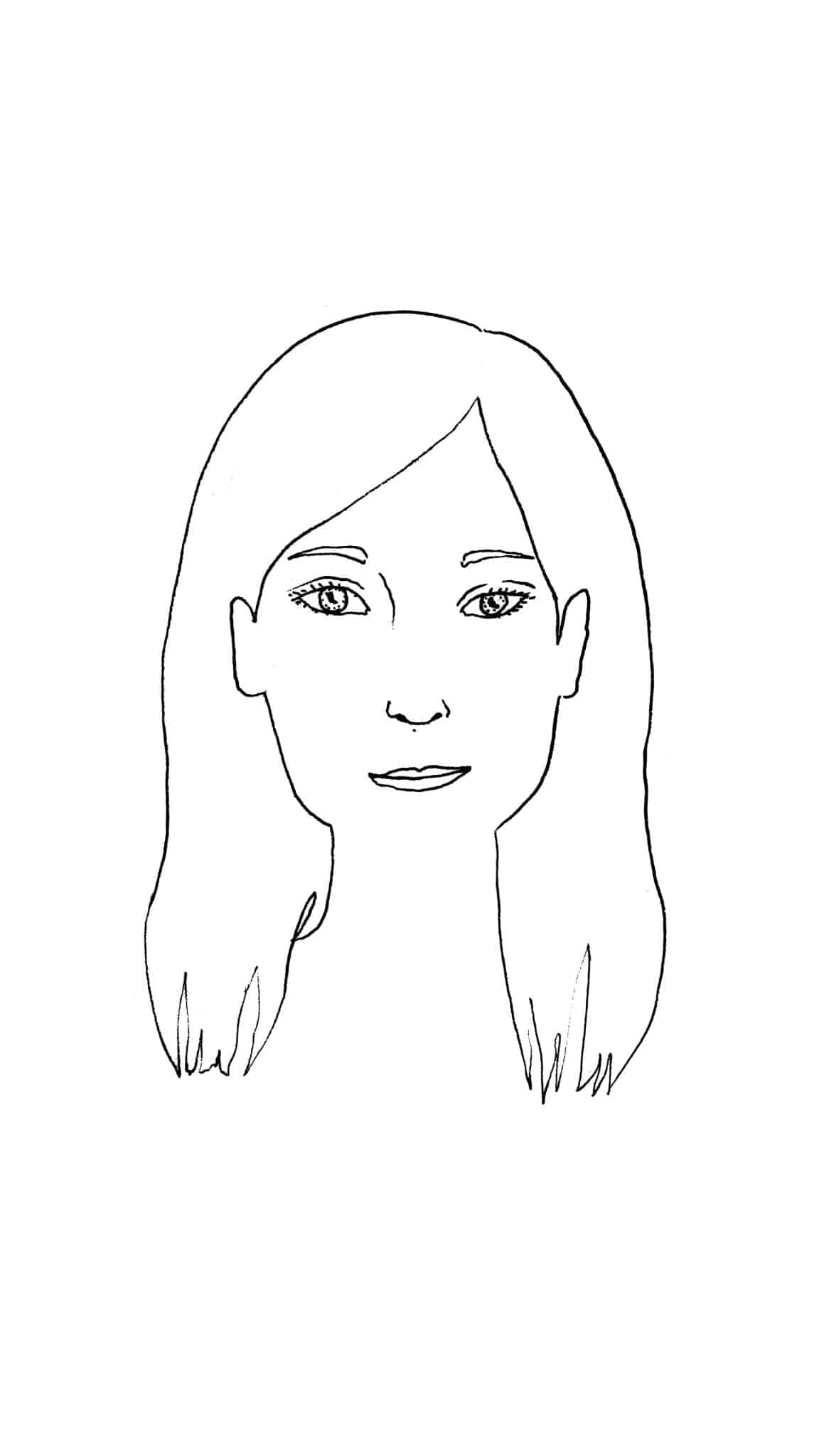 Le bruit des feuilles dessin portrait femme carnets artisanaux illustrés