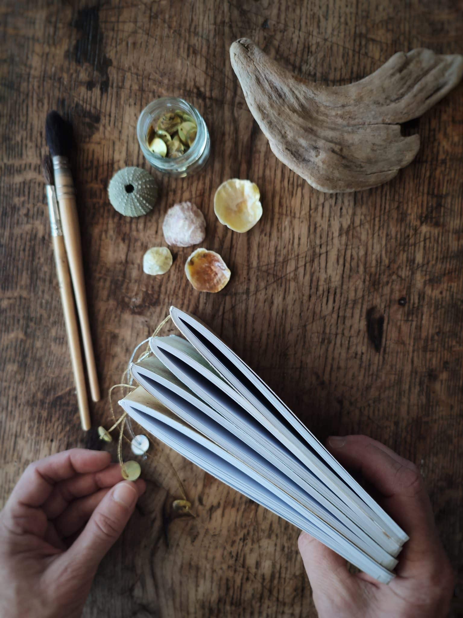 Le bruit des feuilles petits carnets mer carnets artisanaux illustrés