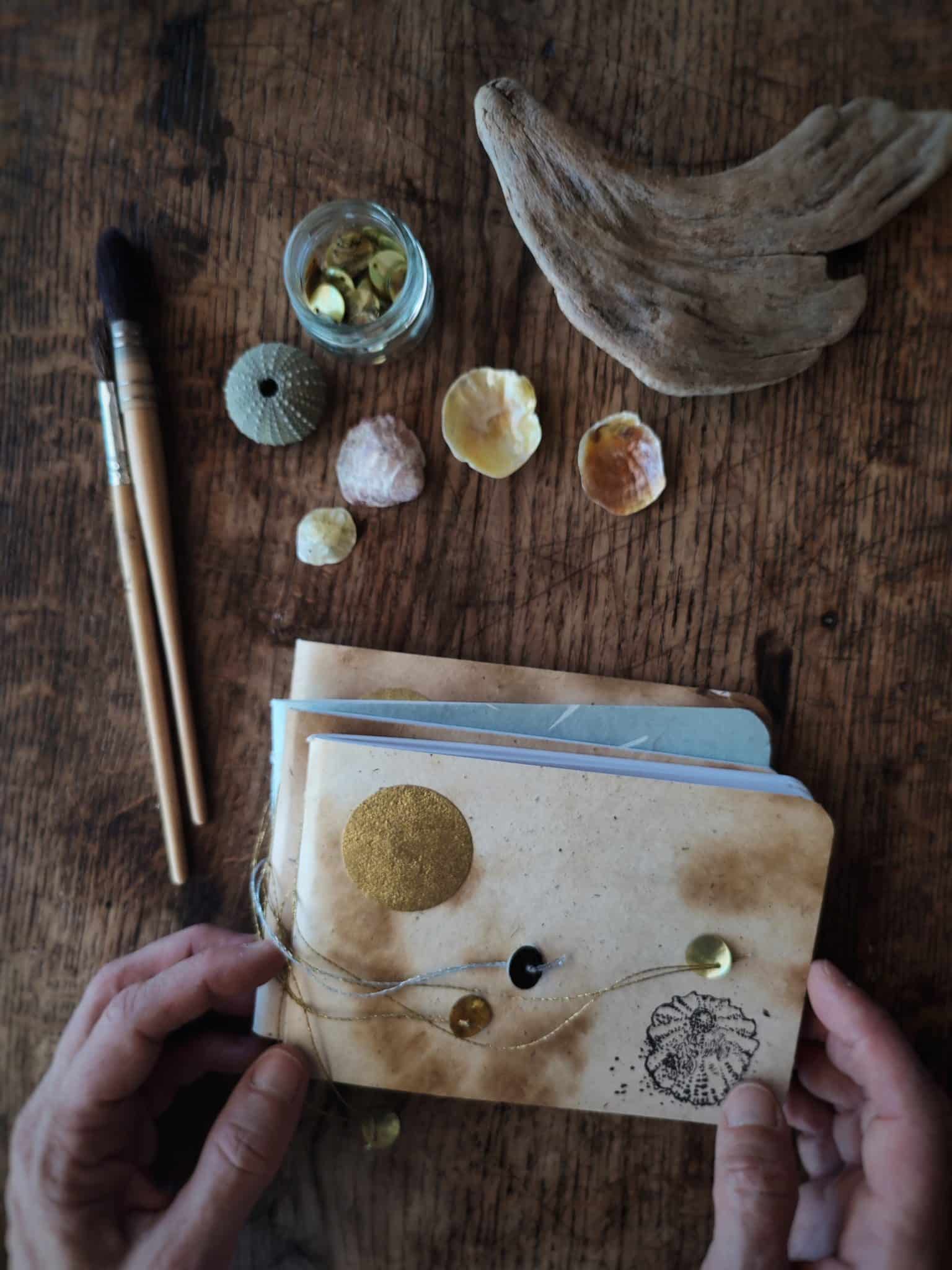 Le bruit des feuilles petits carnets mer carnets artisanaux illustrés