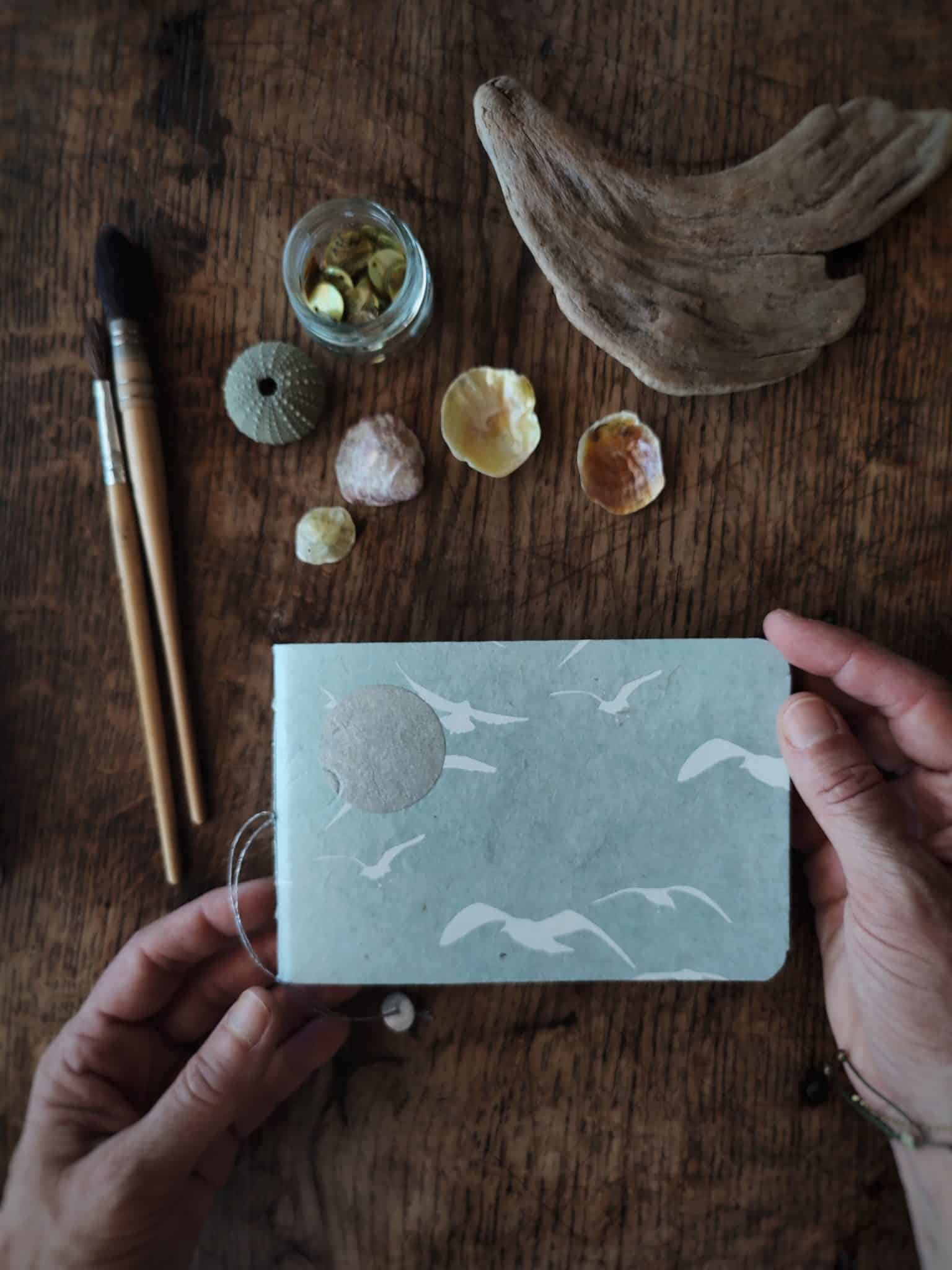 Le bruit des feuilles petits carnets mer carnets artisanaux illustrés