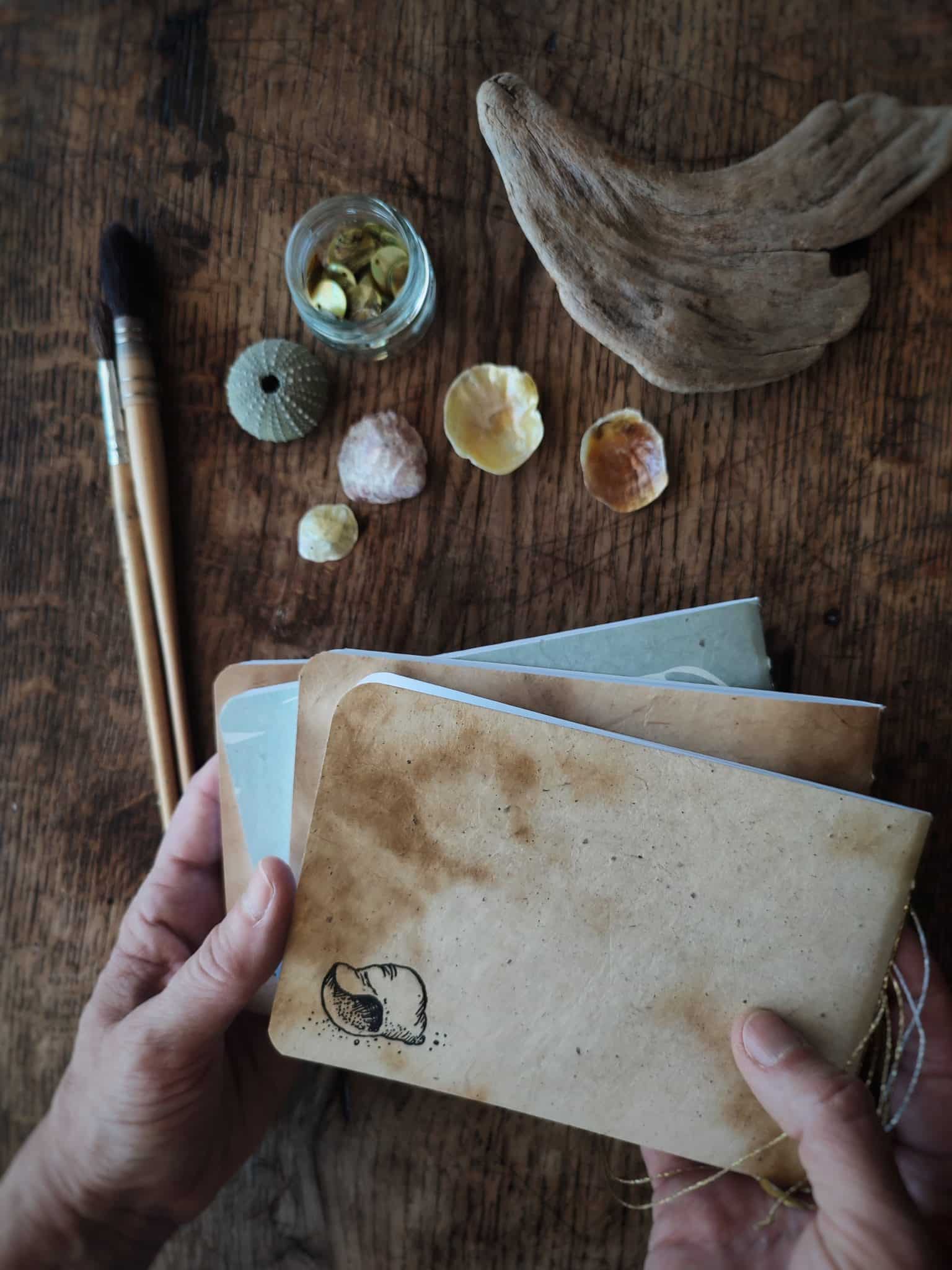Le bruit des feuilles petits carnets mer carnets artisanaux illustrés