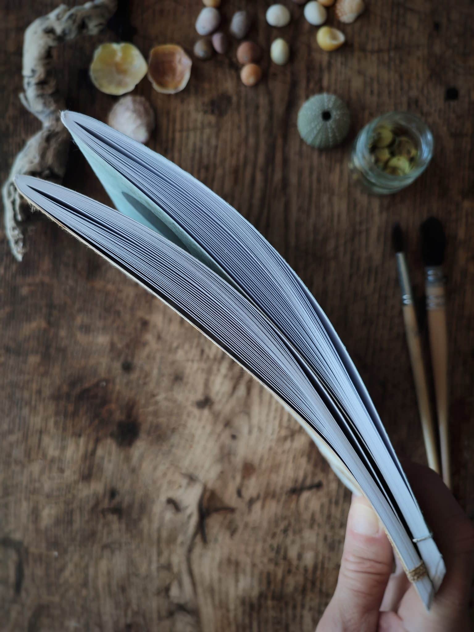 Le bruit des feuilles petit carnet mer carnets artisanaux illustrés