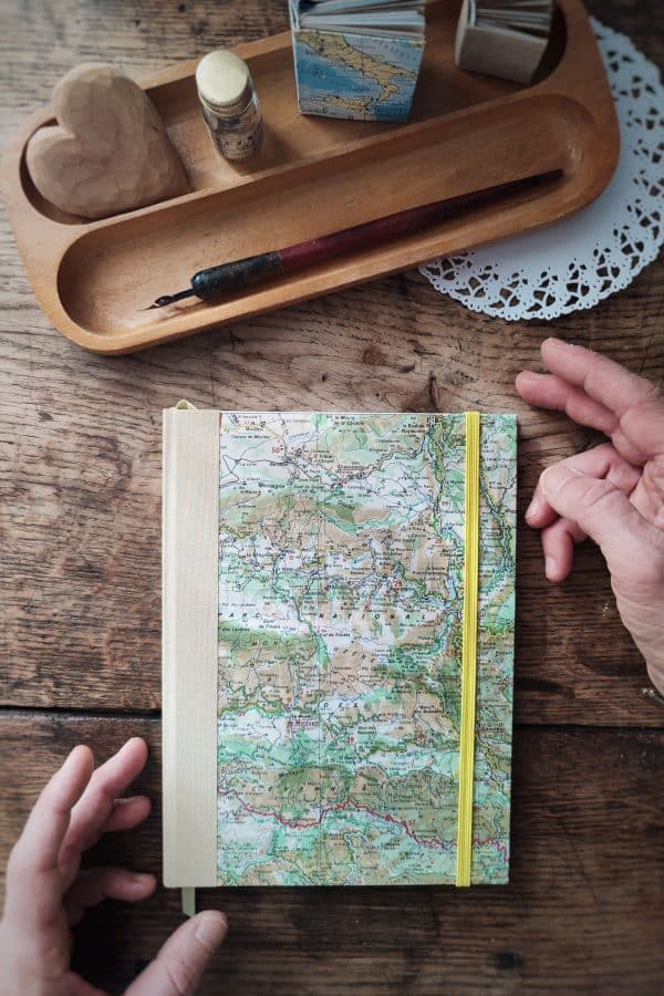 Le bruit des feuilles grand carnet échappées carnets artisanaux illustrés