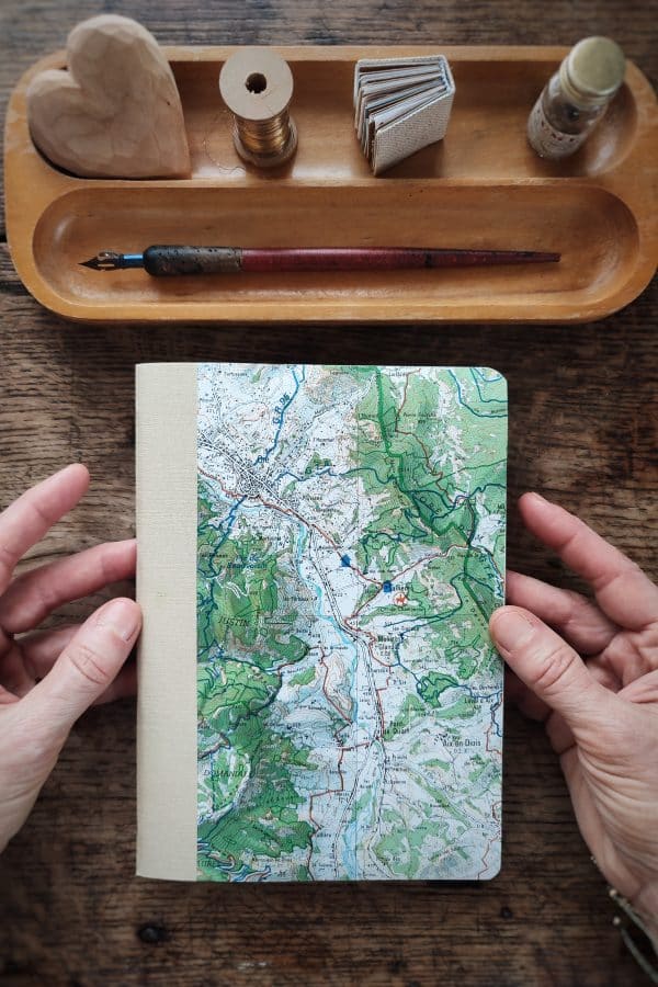 Le bruit des feuilles grand carnet échappées carnets artisanaux illustrés
