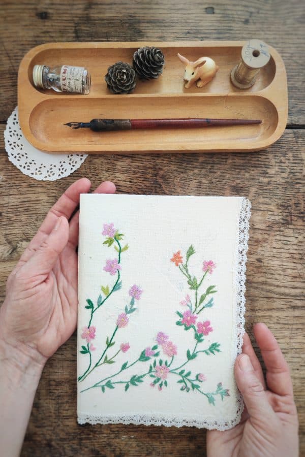 Le bruit des feuilles grand carnet répertoire carnets artisanaux illustrés