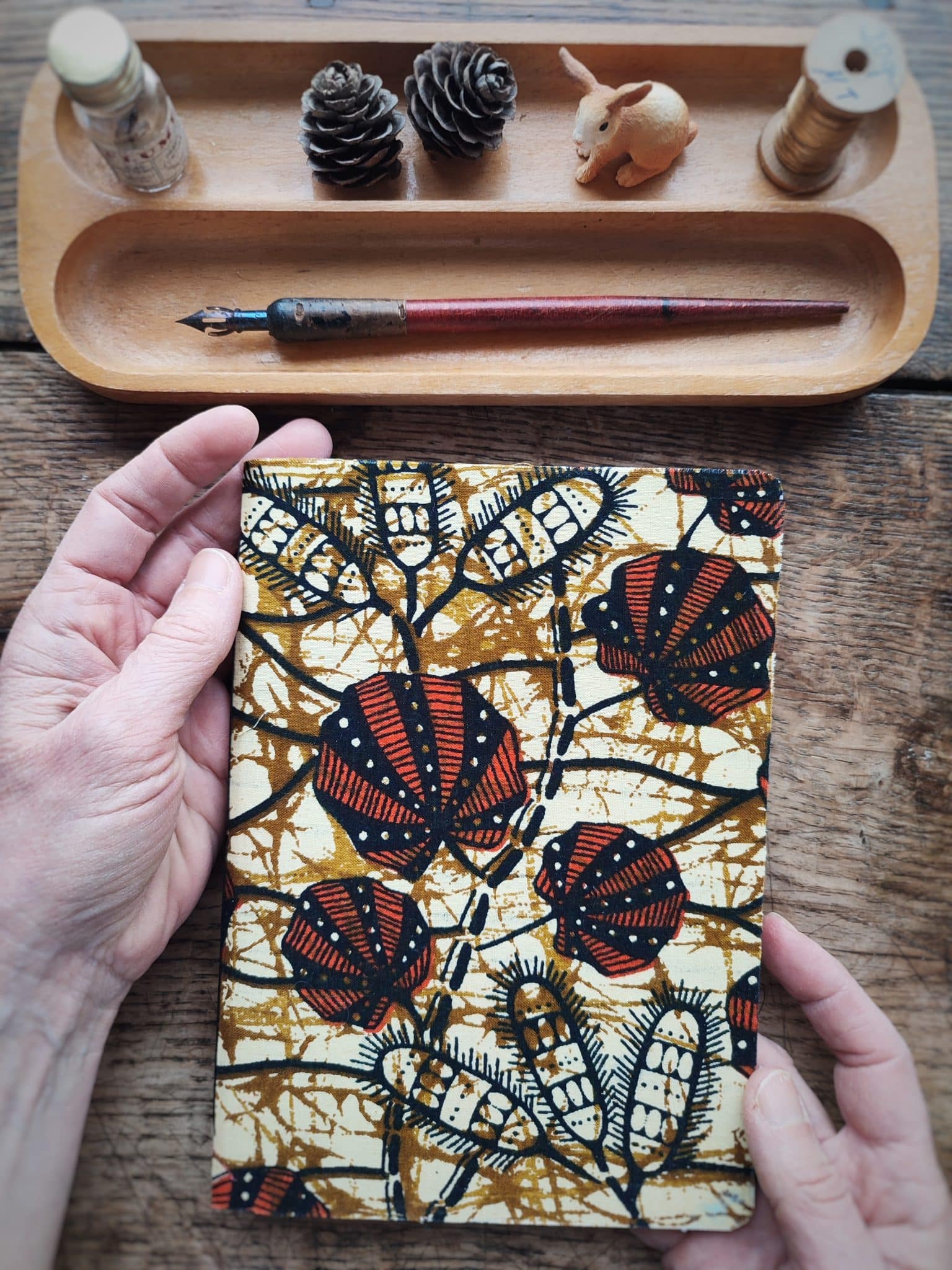 Le bruit des feuilles grand carnet répertoire carnets artisanaux illustrés