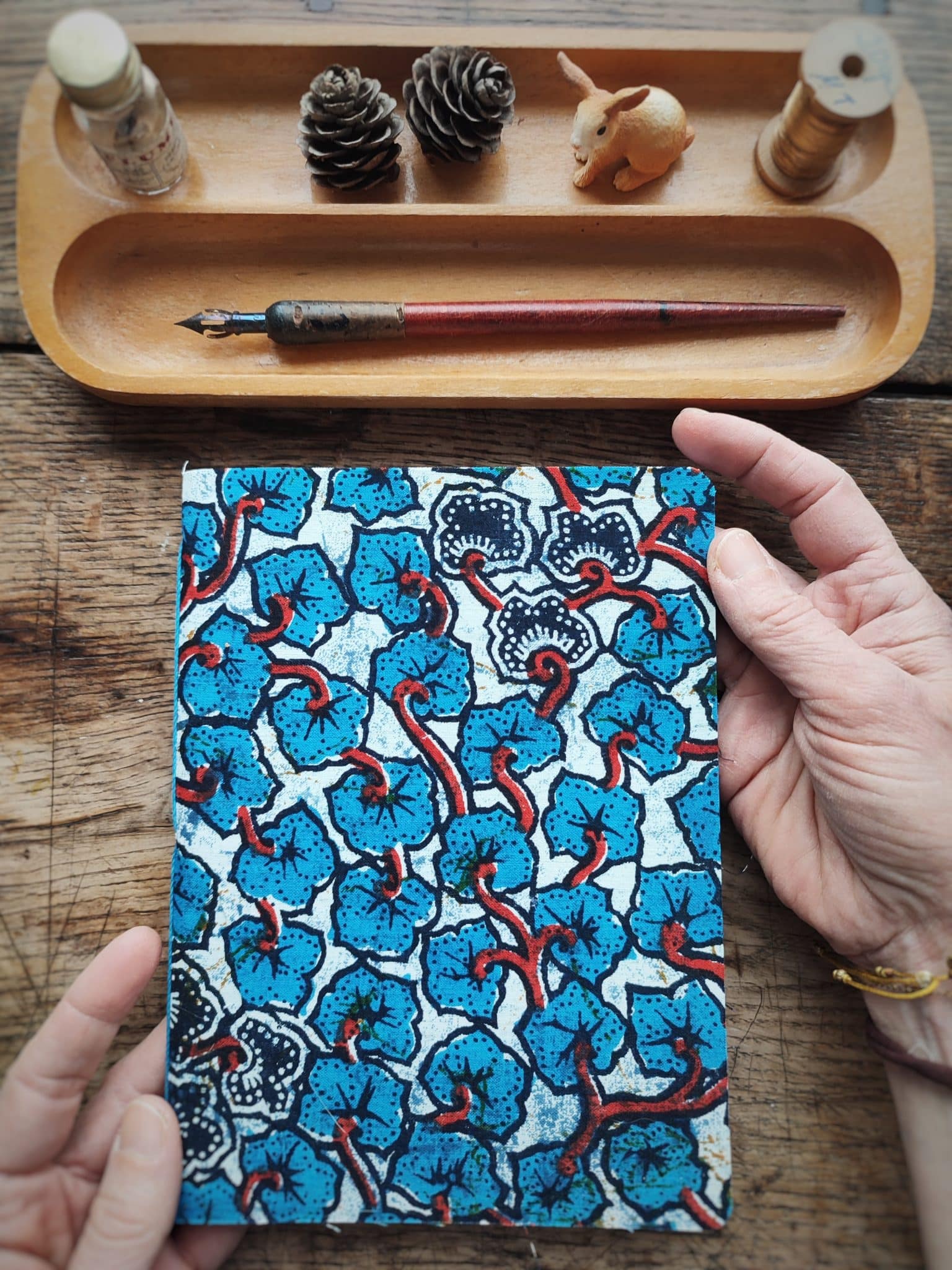 Le bruit des feuilles grand carnet répertoire carnets artisanaux illustrés